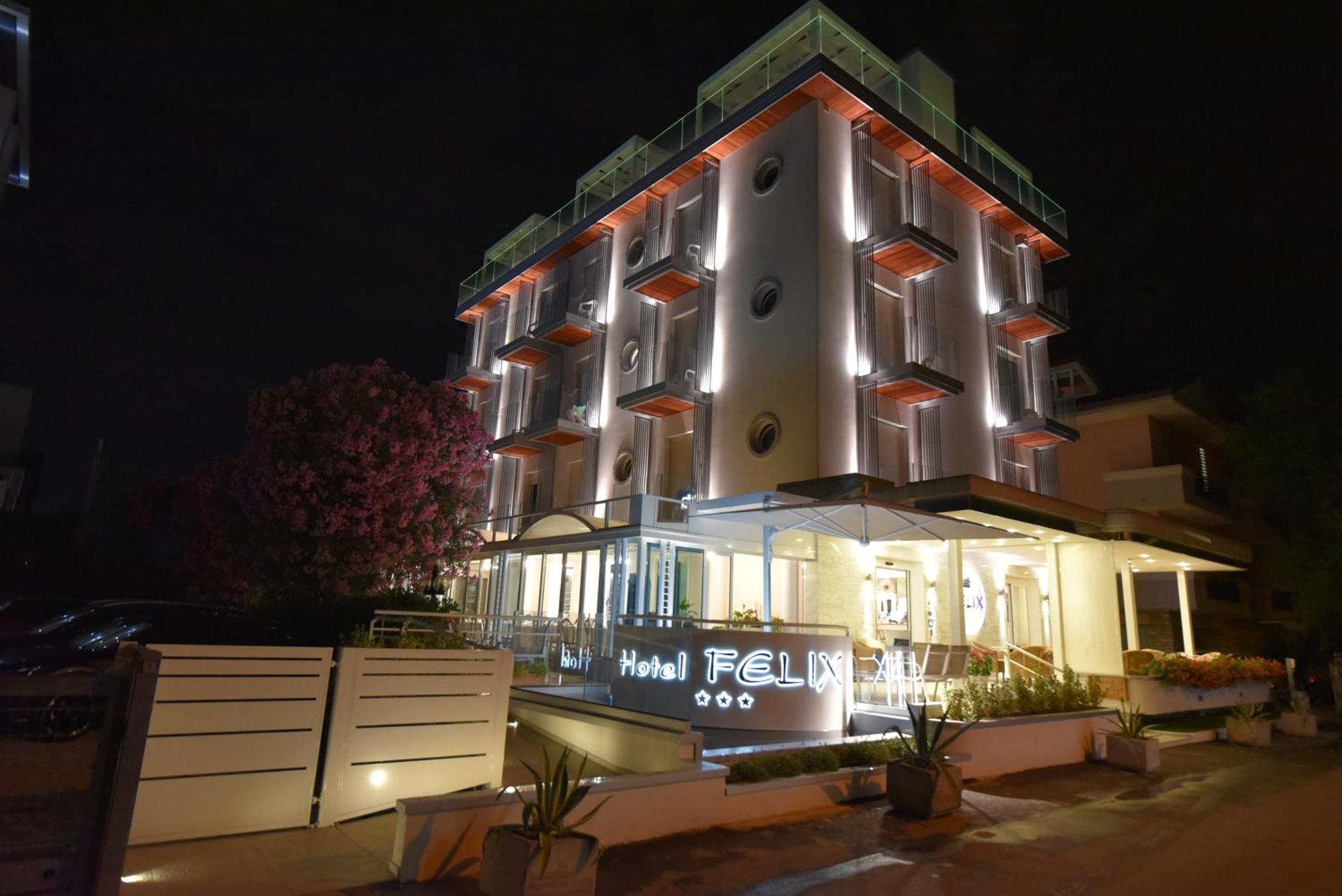 Hotel Felix Rímini Exterior foto