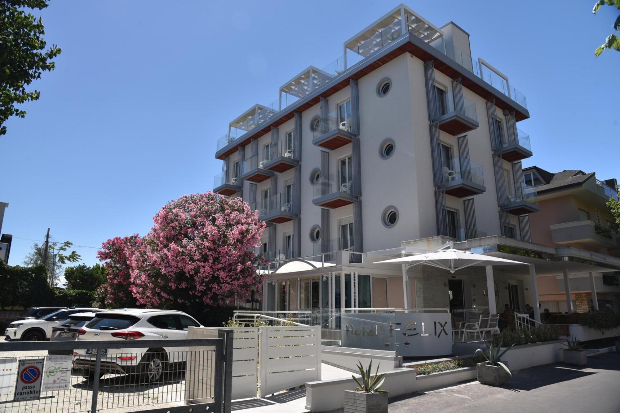 Hotel Felix Rímini Exterior foto